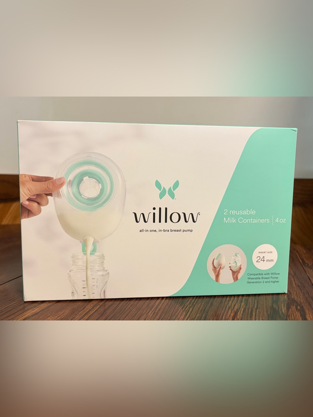 Willow In-Bra Breast Pump Reusable Milk Containers